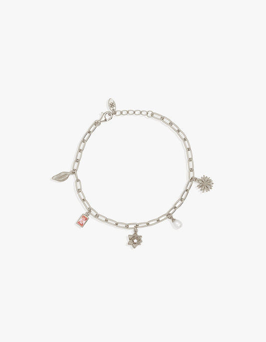 Bloom With Grace Bracelet - Sterling Silver