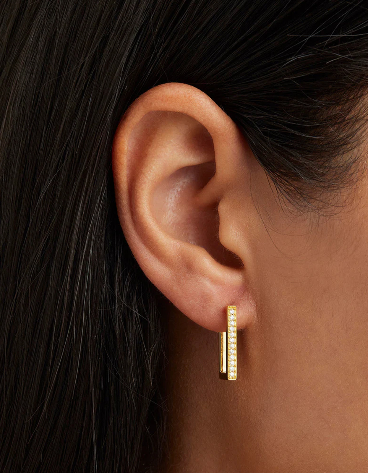 With Love Hoops - 18K Gold Vermeil