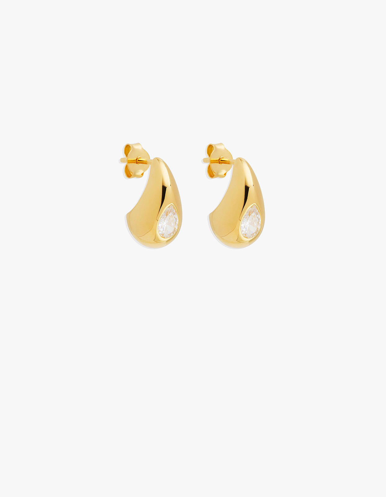 Dewdrop Small Earrings - 18K Gold Vermeil