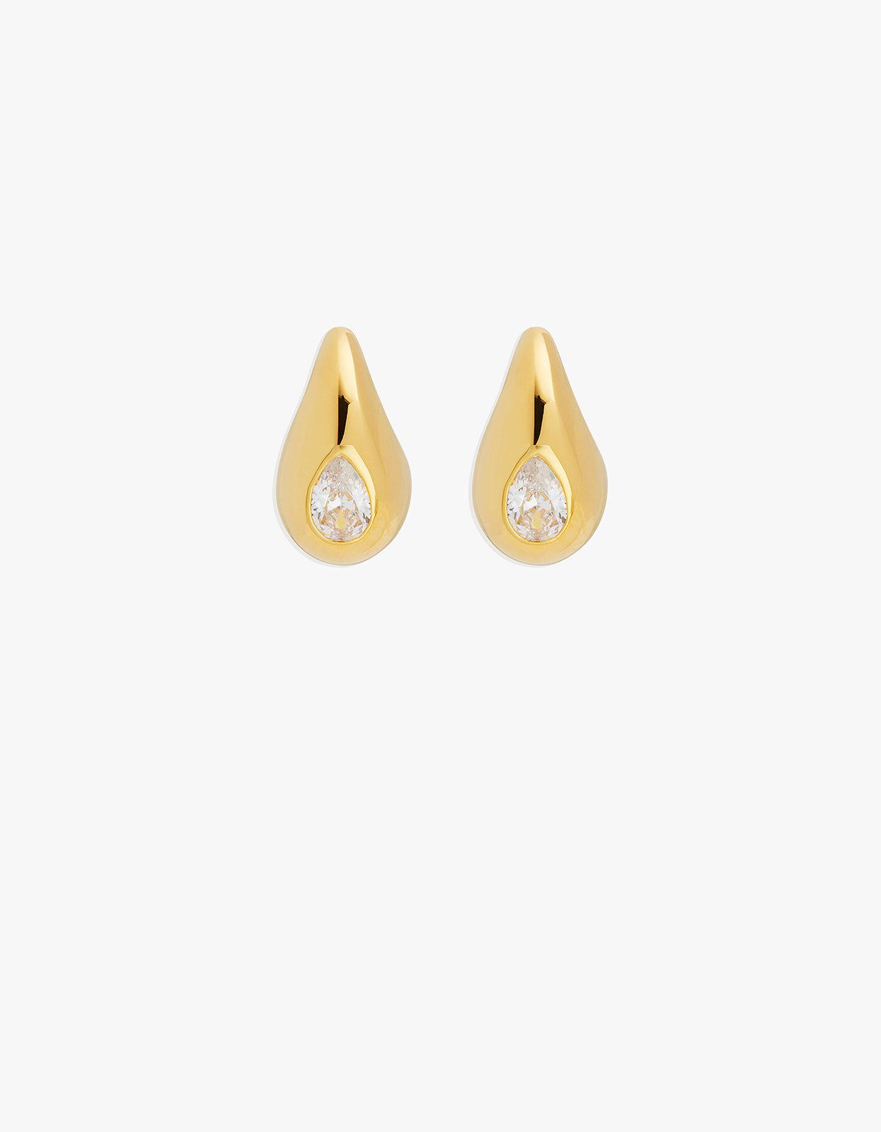 Dewdrop Small Earrings - 18K Gold Vermeil