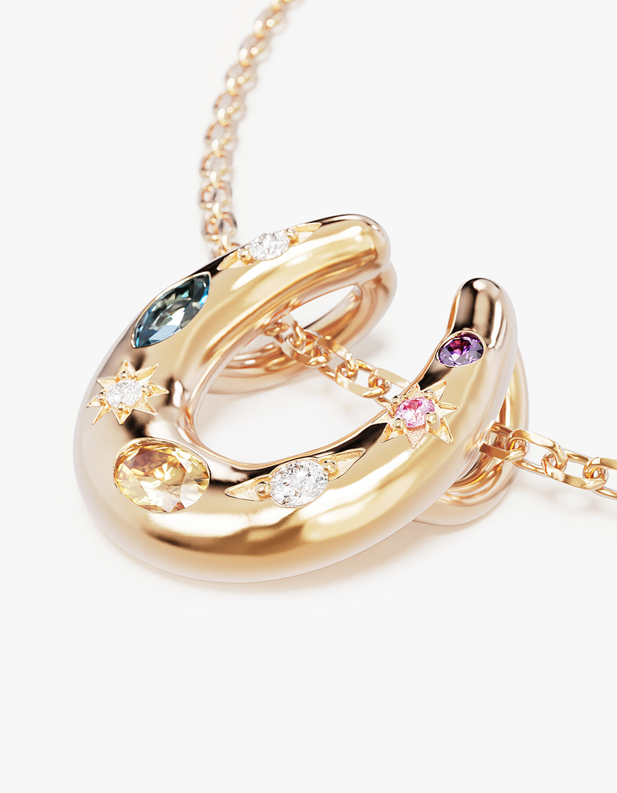 Lucky Horseshoe Necklace - 18K Gold Vermeil