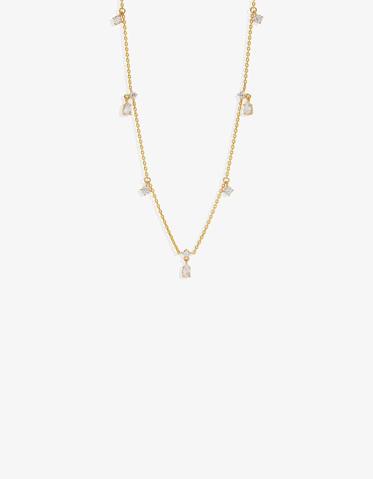 No Rain, No Flowers Choker - 18K Gold Vermeil