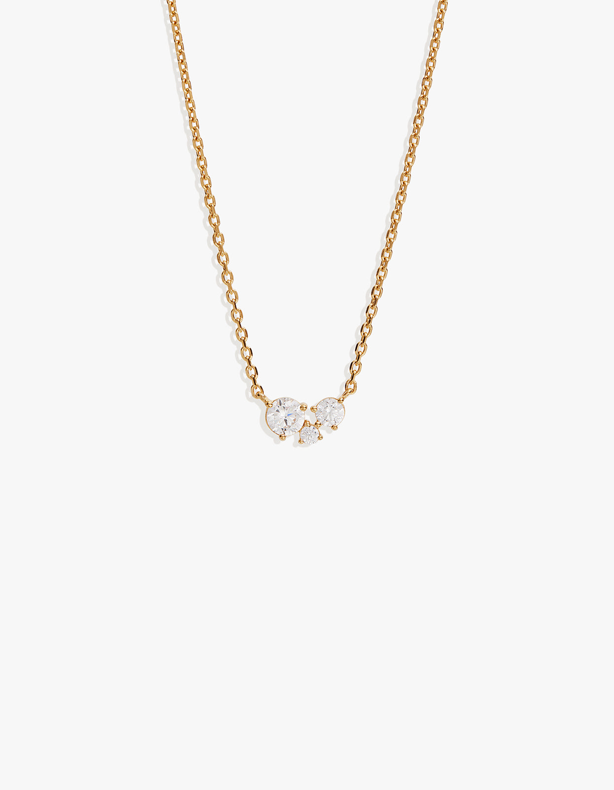 Whispers Of Love Necklace - 18K Gold Vermeil