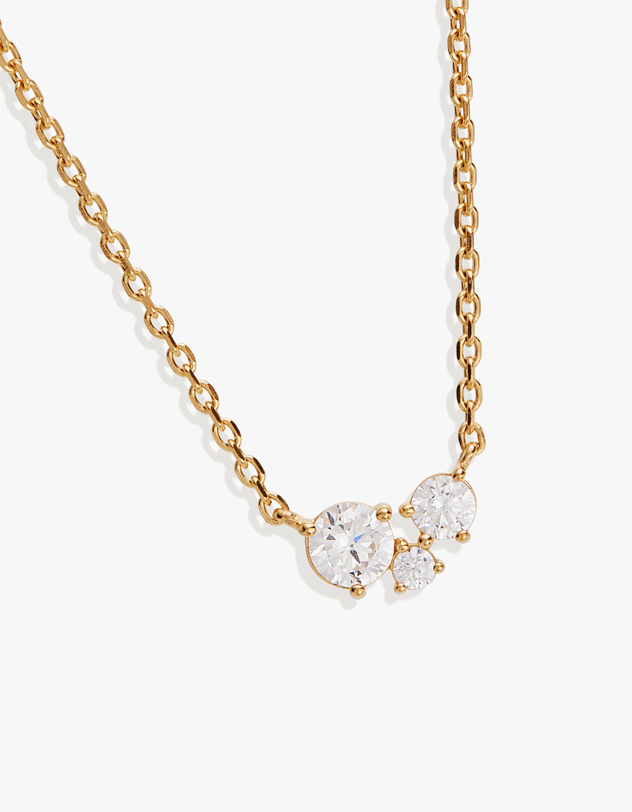 Whispers Of Love Necklace - 18K Gold Vermeil