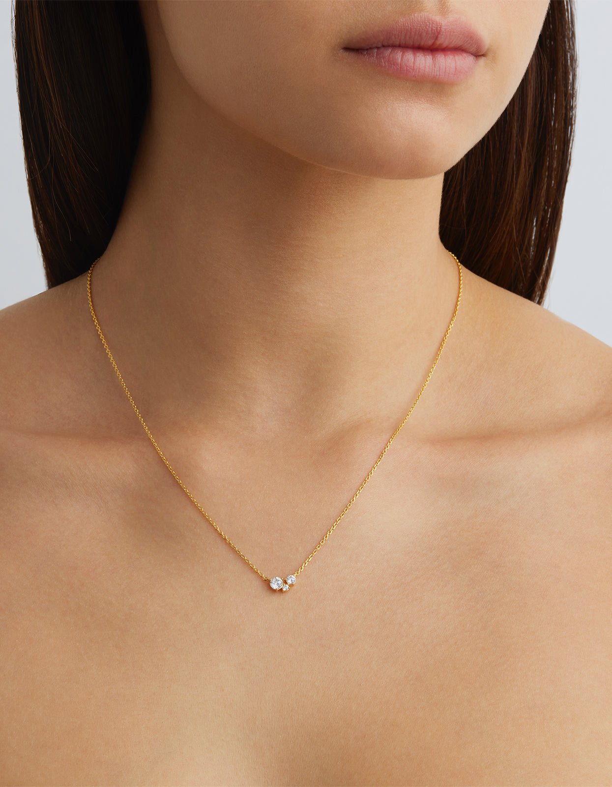 Whispers Of Love Necklace - 18K Gold Vermeil