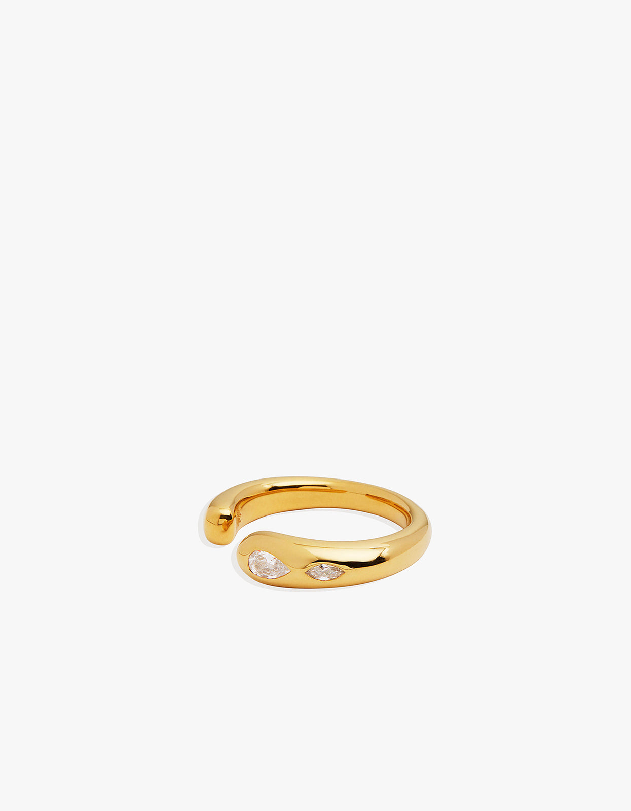 Dewdrop Ring - 18K Gold Vermeil