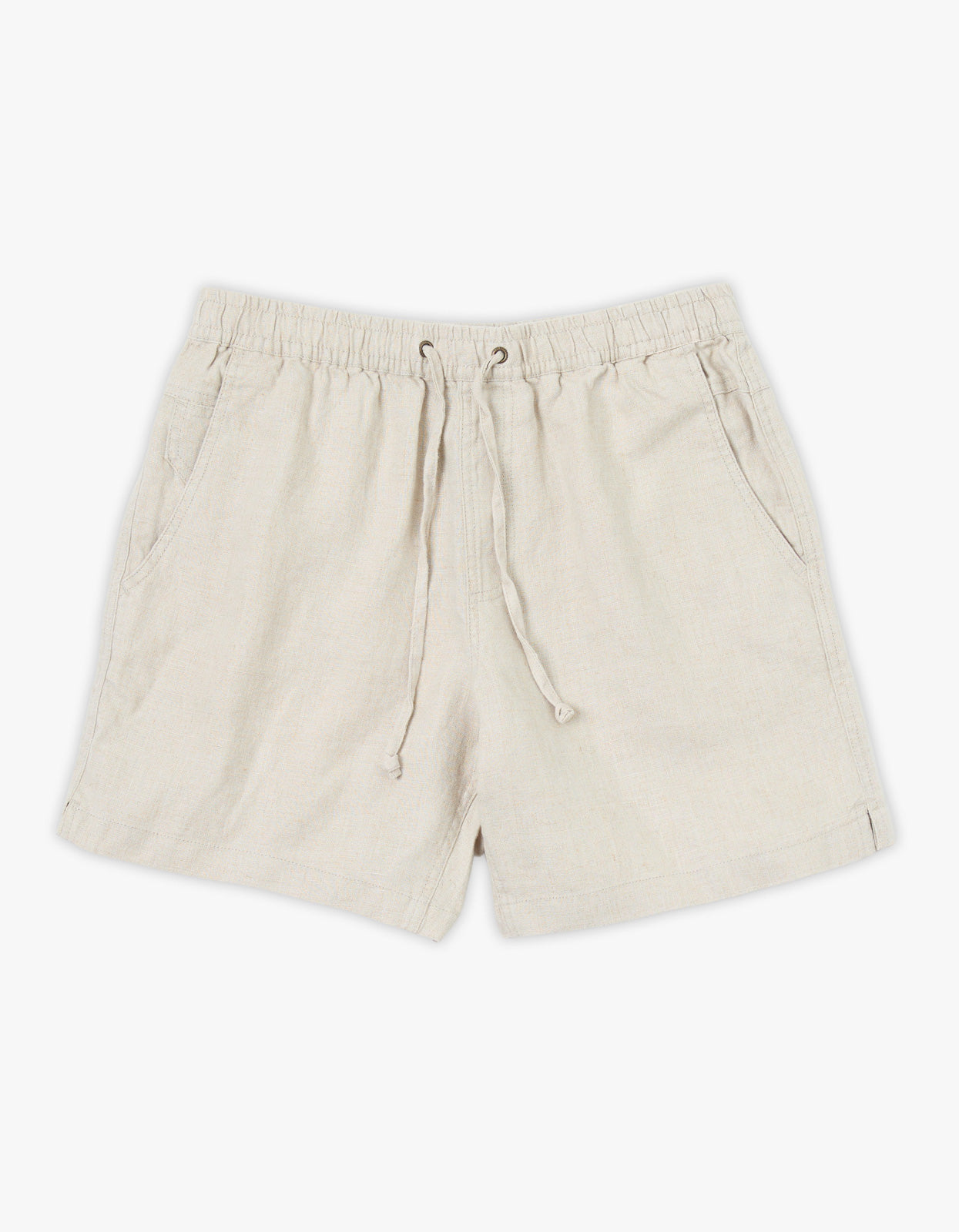 Riviera Linen Short - Oatmeal