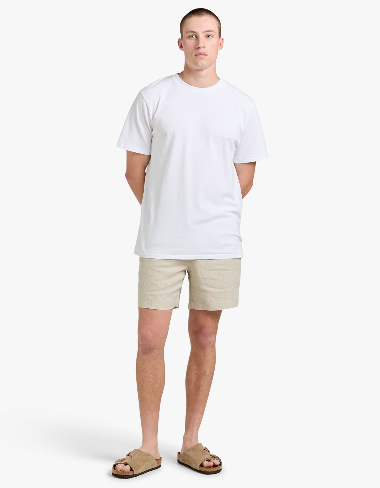 Riviera Linen Short - Oatmeal