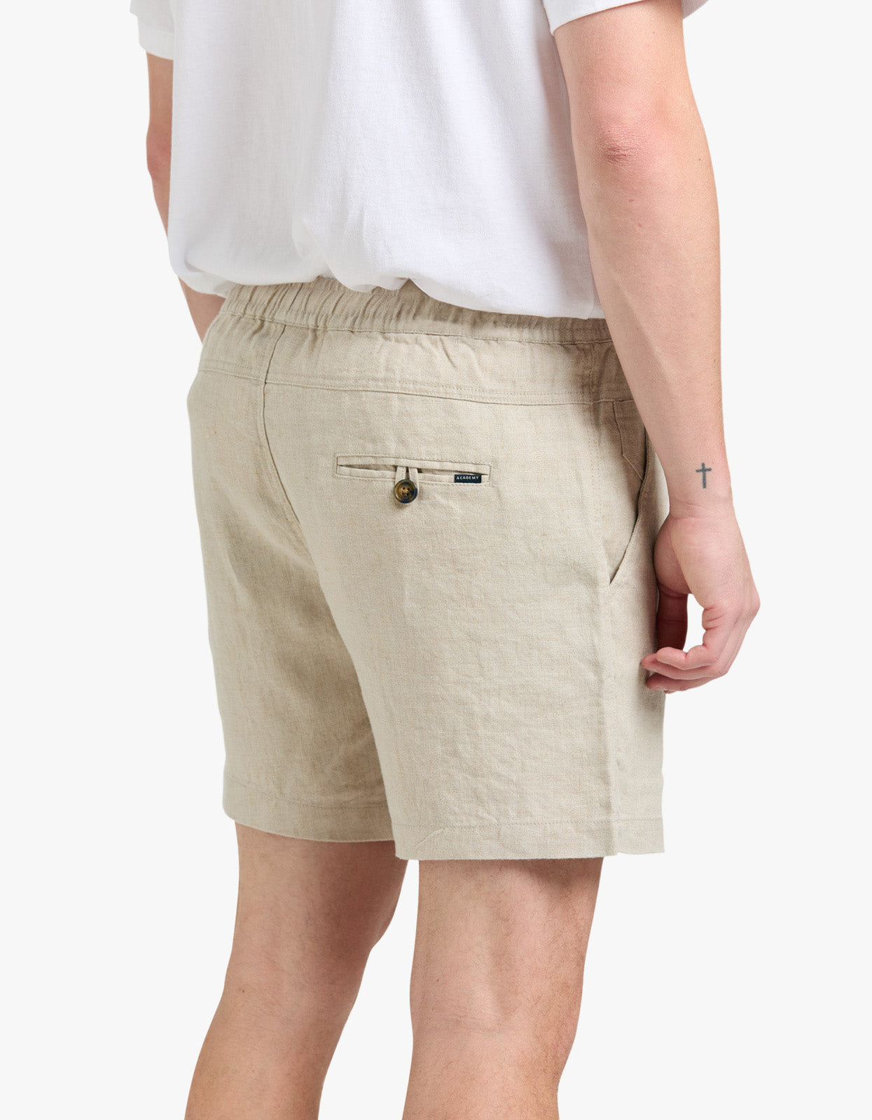 Riviera Linen Short - Oatmeal