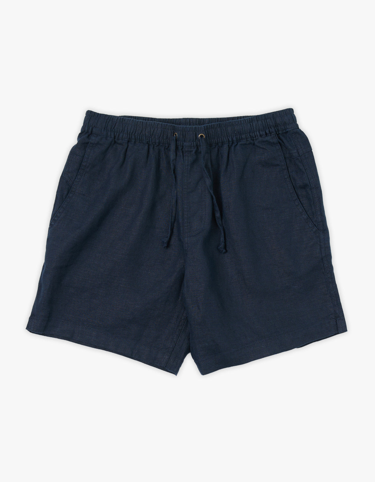 Riviera Linen Short - Navy