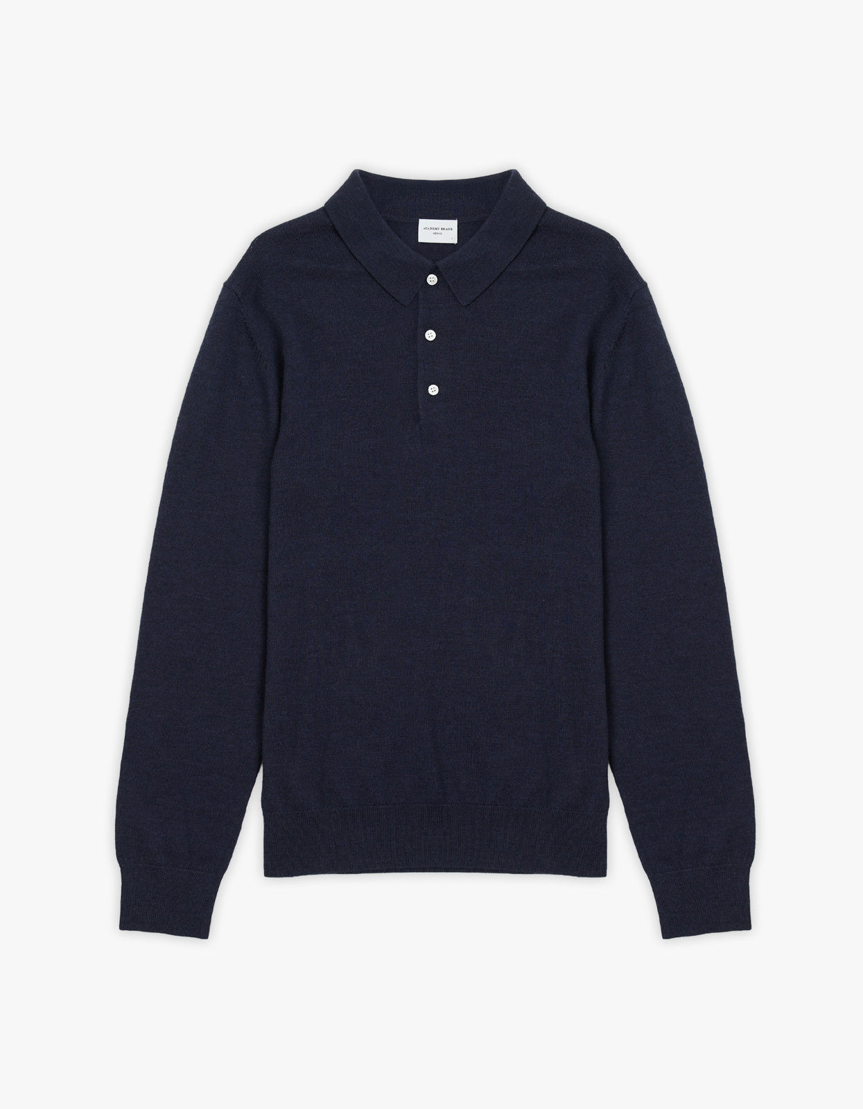 Academy Merino Polo - Navy