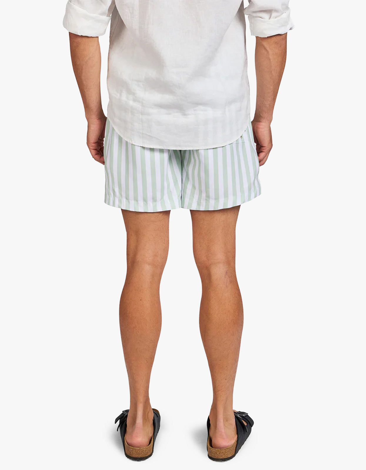 Teamster Stripe Boardy - Mist Green