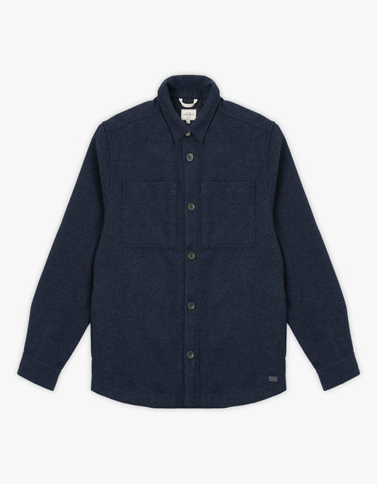 Lloyd Overshirt - Navy Marle