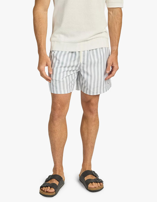 Teamster Stripe Boardy - Sleet Grey Stripe