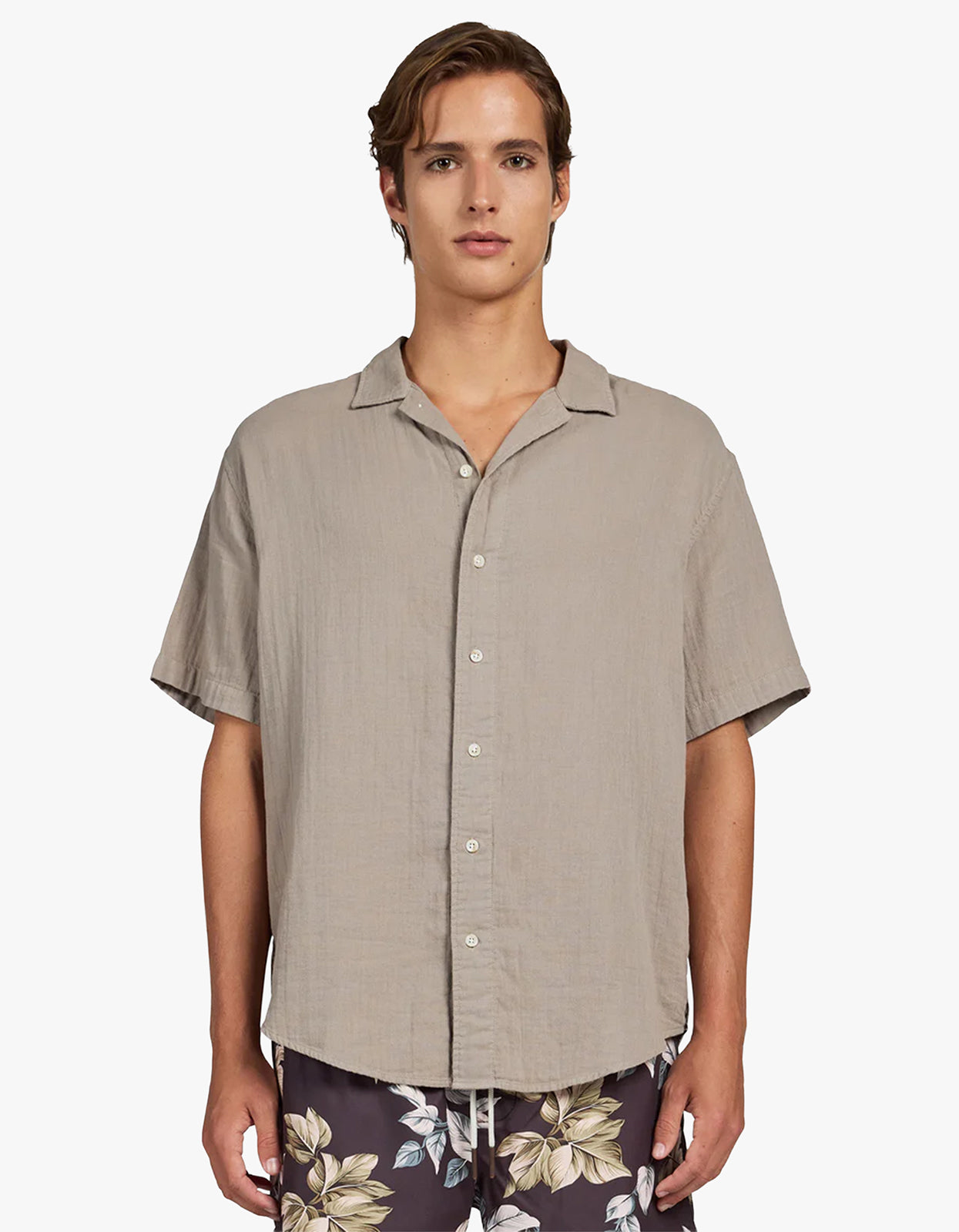 Victor Short Sleeve Shirt - Mineral Green