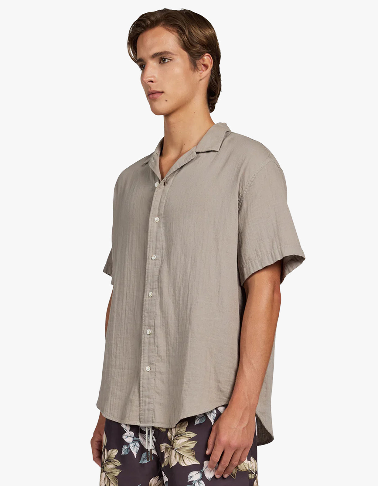 Victor Short Sleeve Shirt - Mineral Green