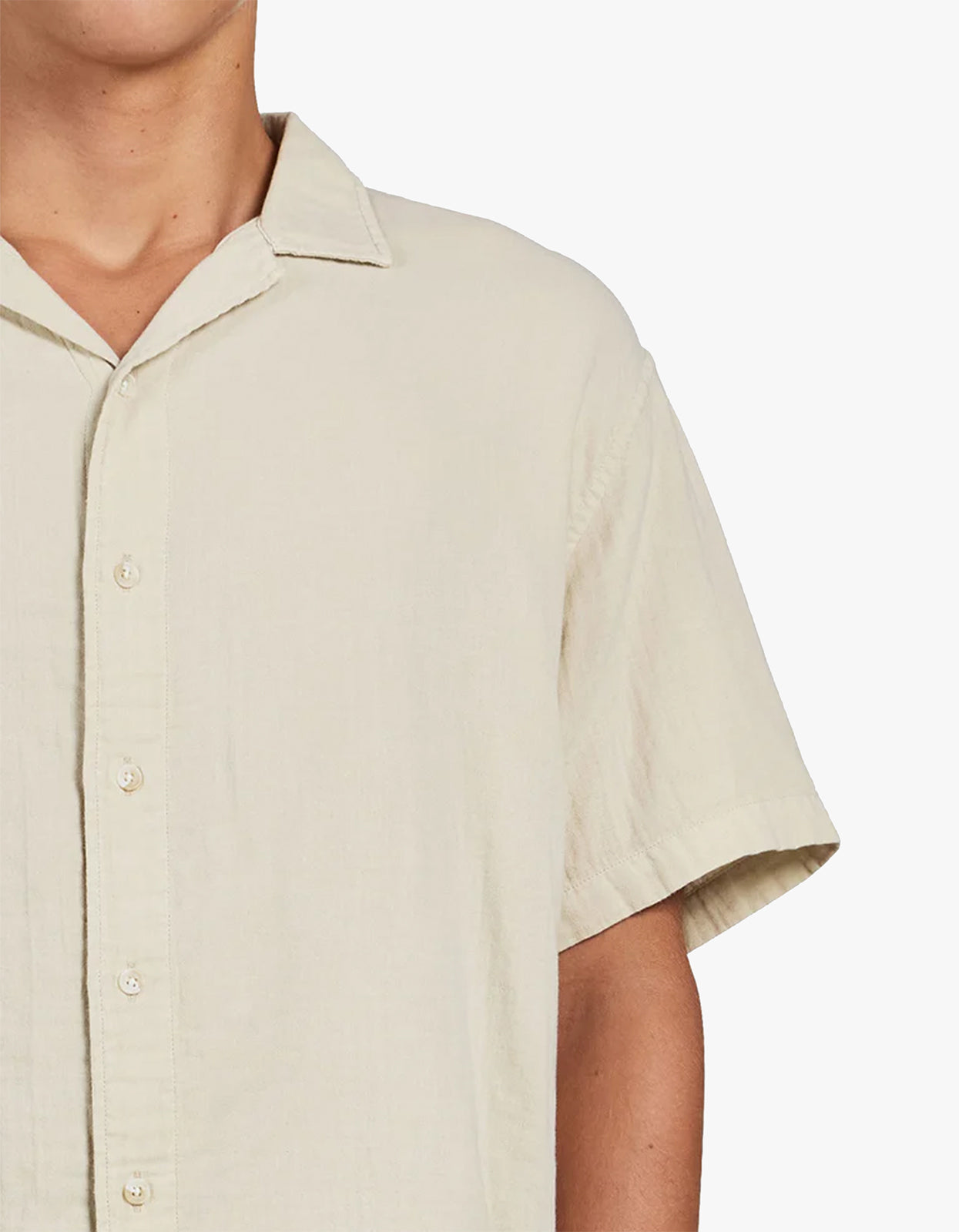 Victor Short Sleeve Shirt - Pebble