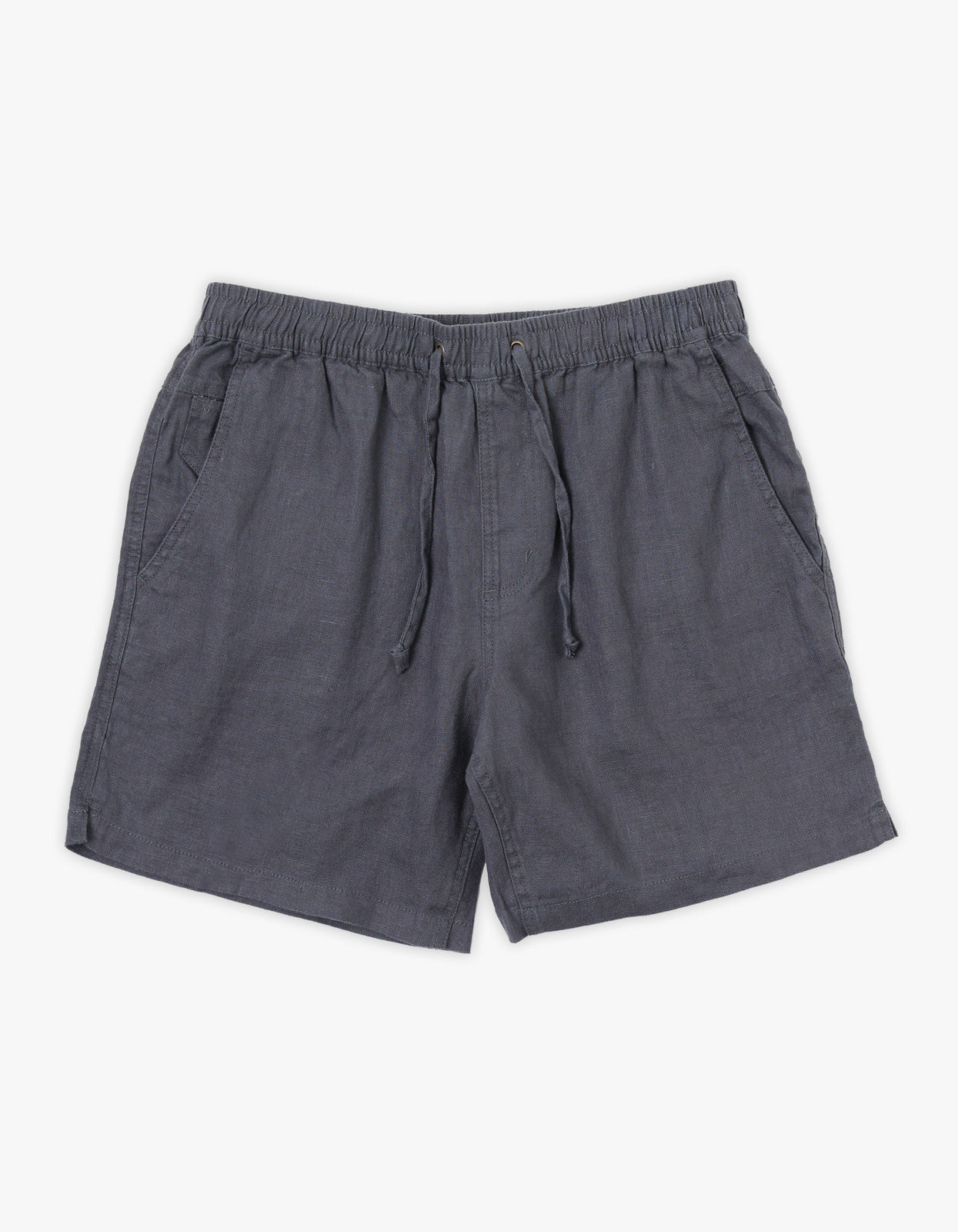 Riviera Linen Short - Charcoal