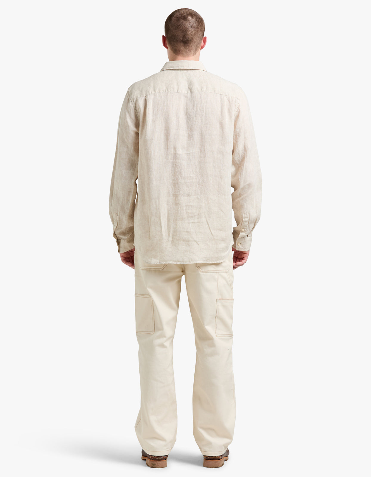 Hampton Linen Shirt - Oatmeal