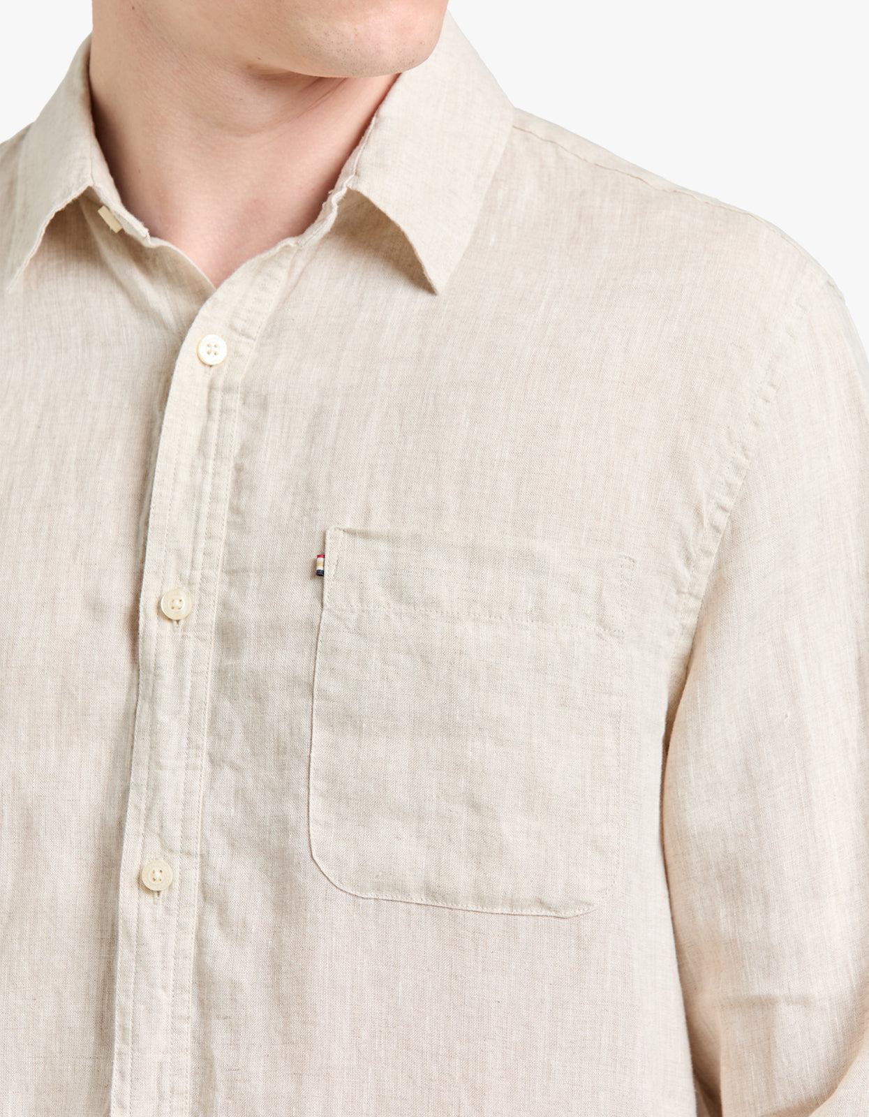 Hampton Linen Shirt - Oatmeal