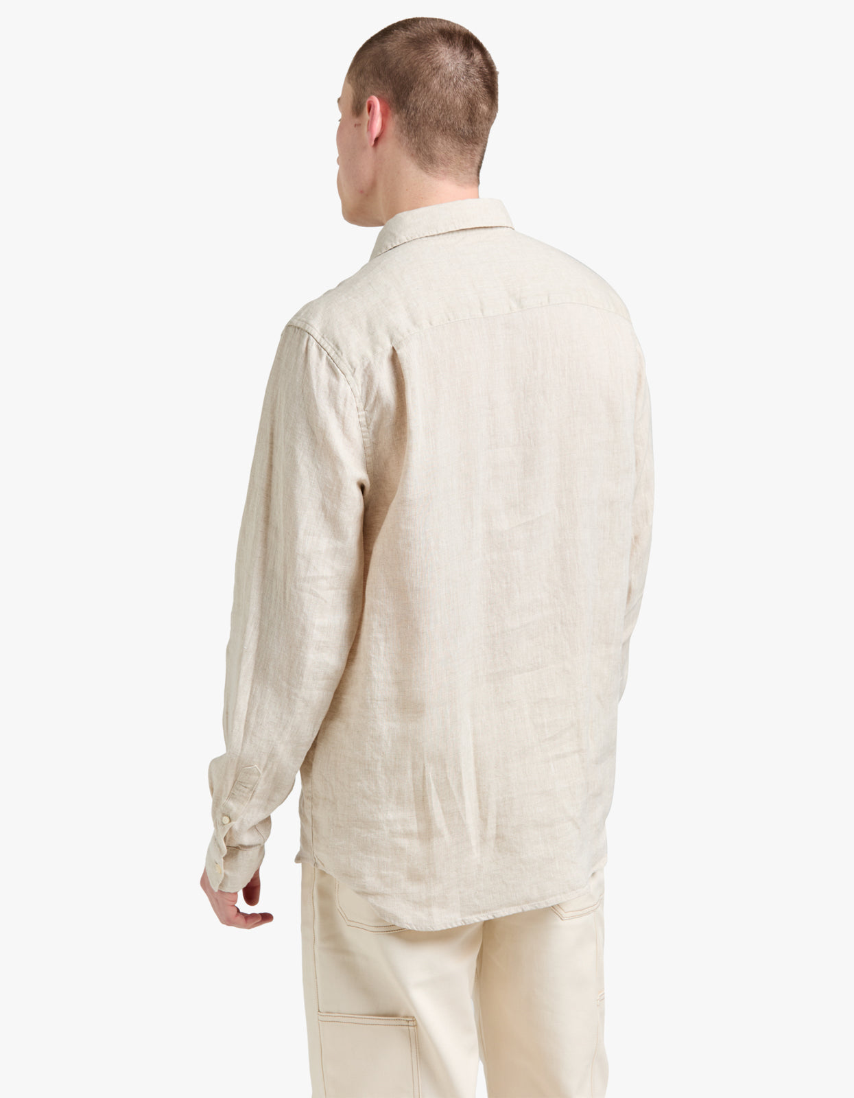 Hampton Linen Shirt - Oatmeal