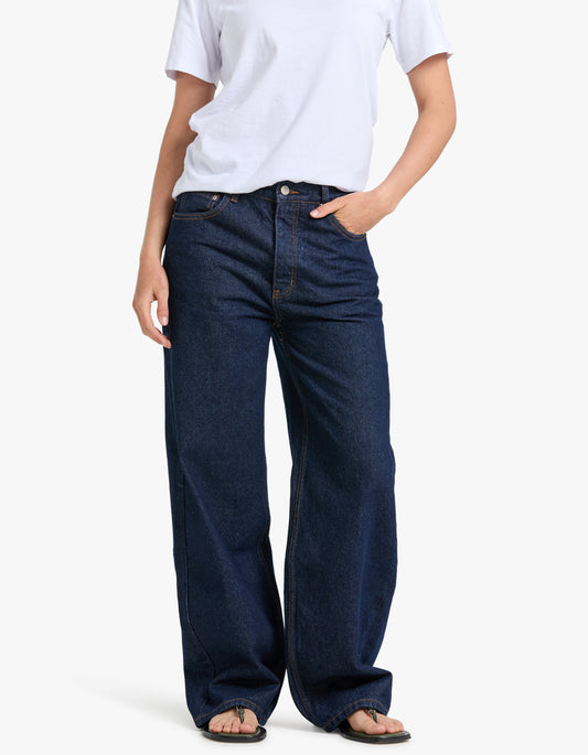 Perry Low Slung Baggy - Dress Blue