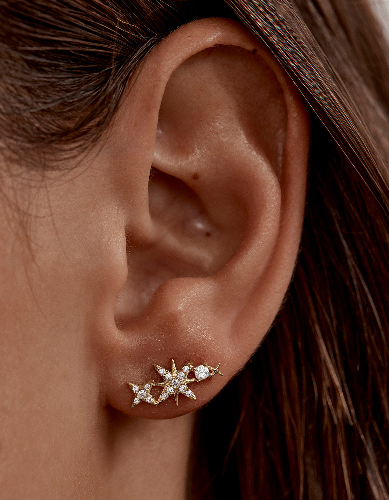 Celestial Skies Crawlers - 18K Gold Vermeil