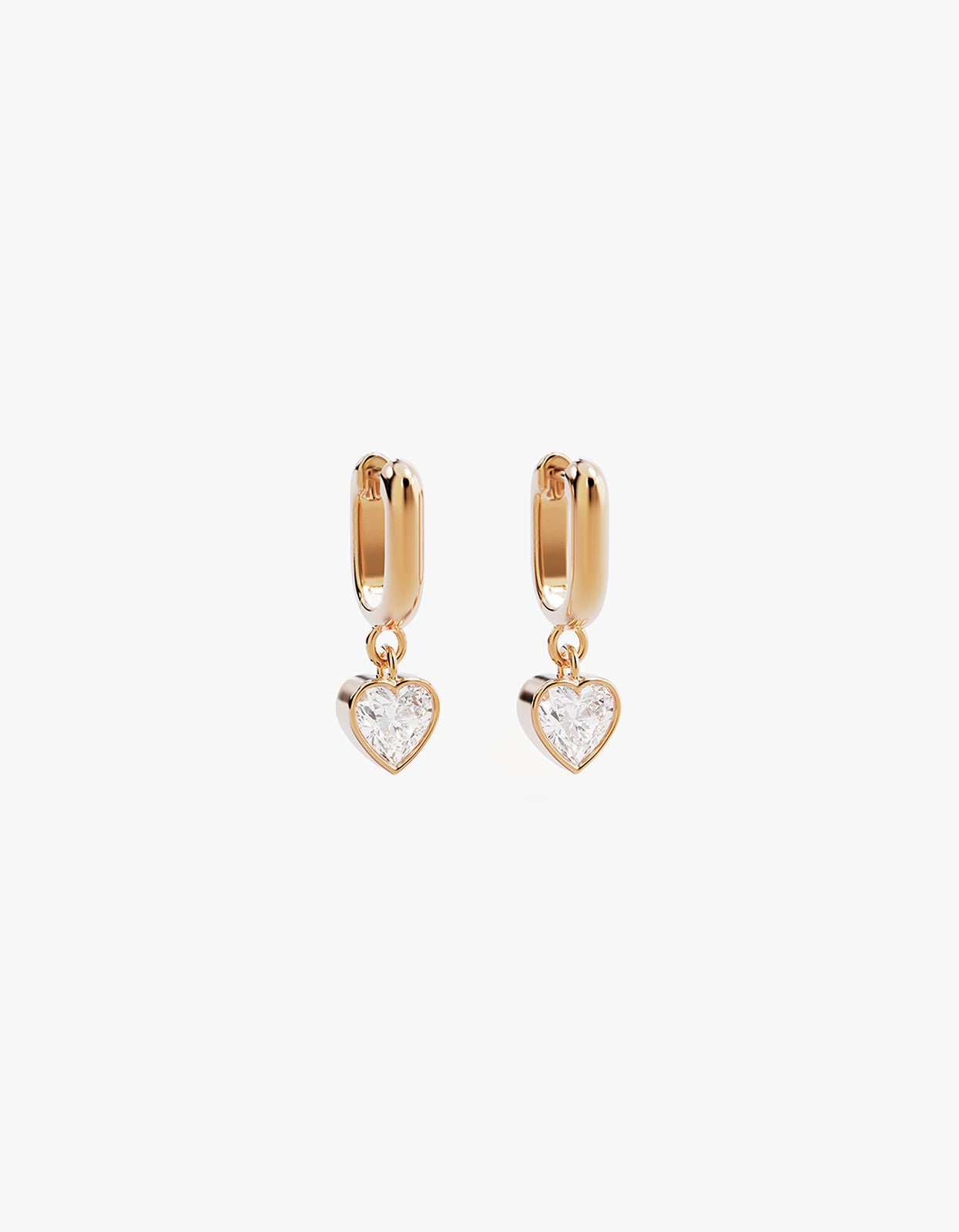 Love You More Hoop - 18K Gold Vermeil