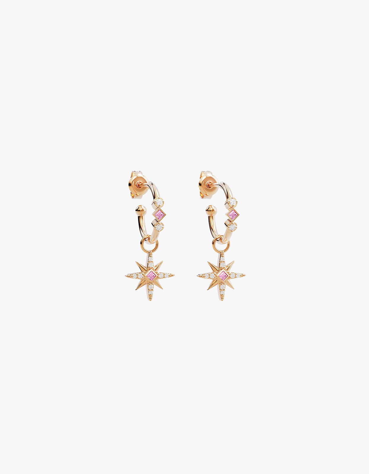 Starry Night Hoops - 18K Gold Vermeil