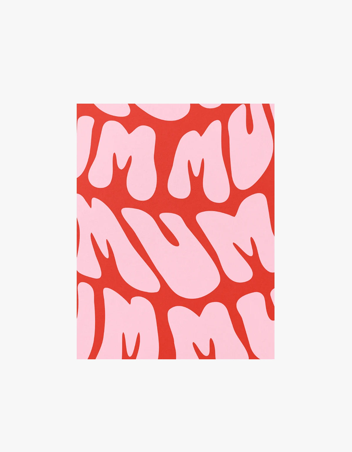 Mum Card - Red