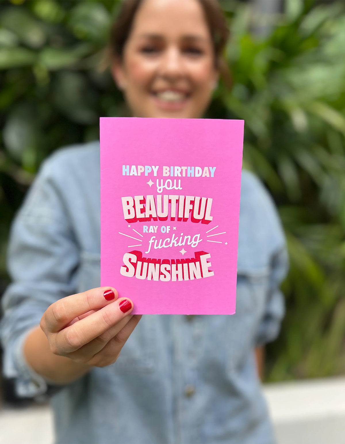 Sunshine Card - Pink