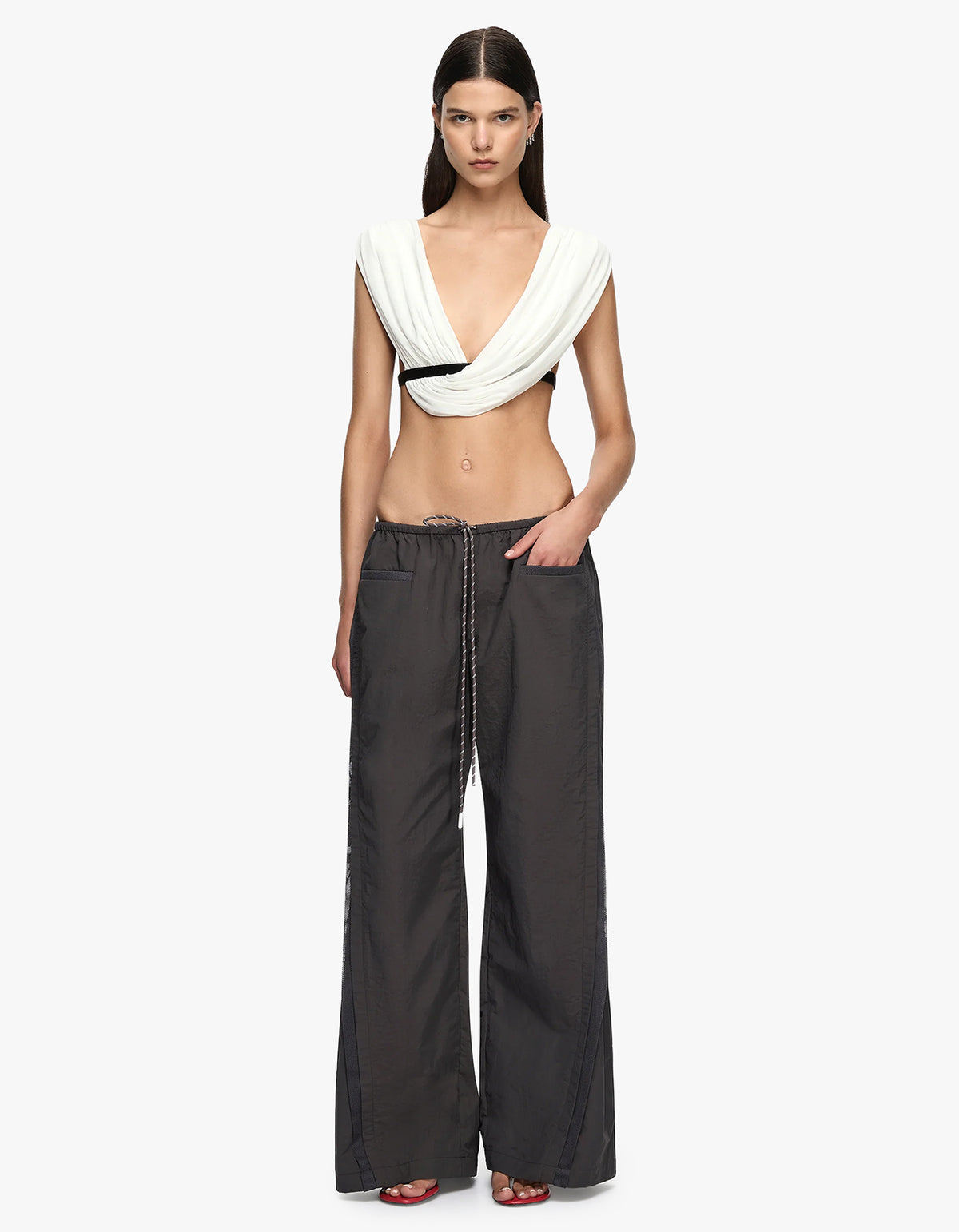 Kenza Pant - Charcoal