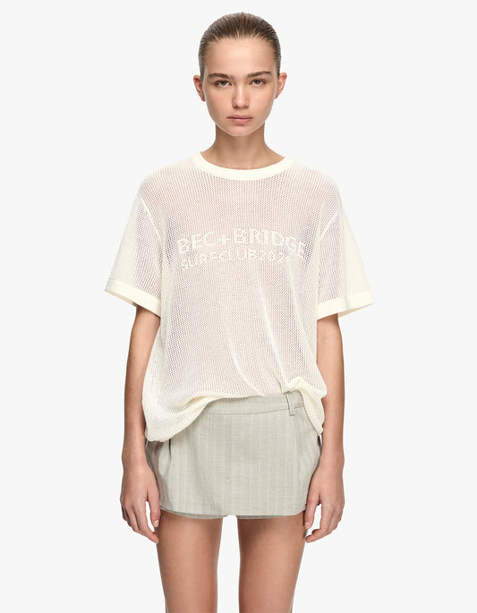 Seto Oversized Tee - Ivory