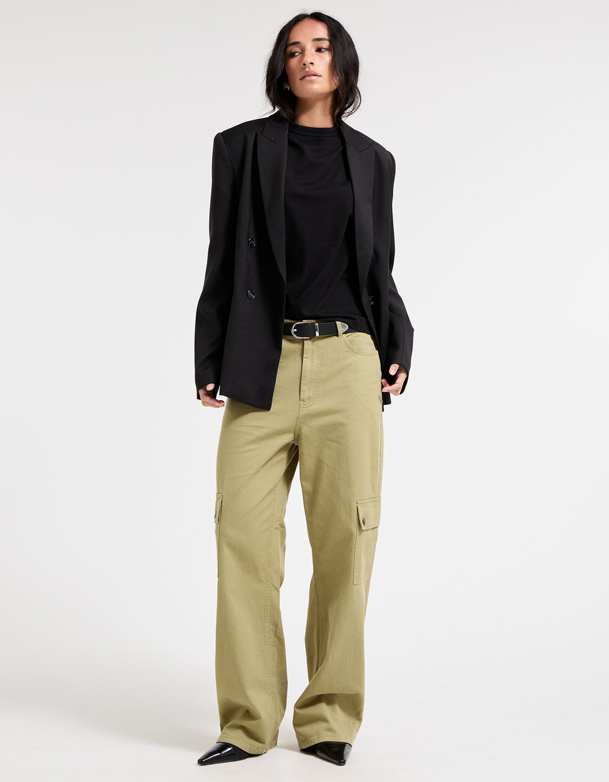 Blake Cargo Pant - Olive