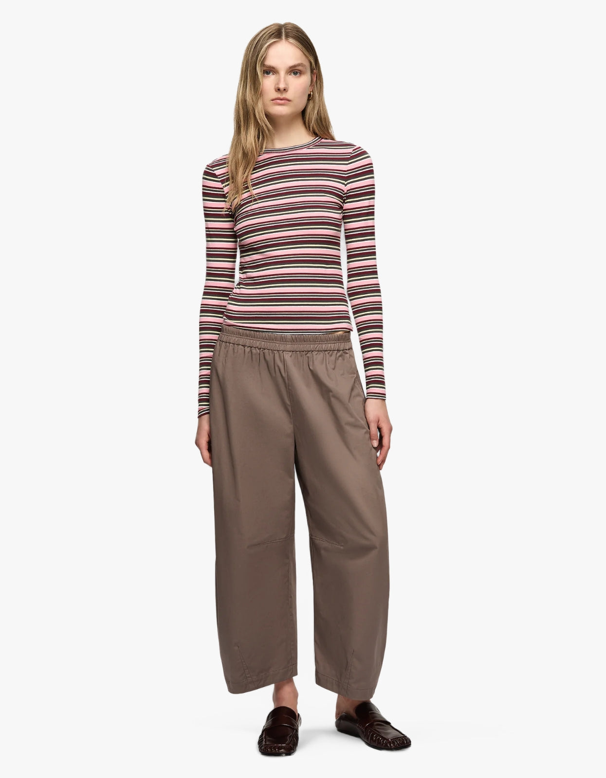 Penny Tee - Burgundy