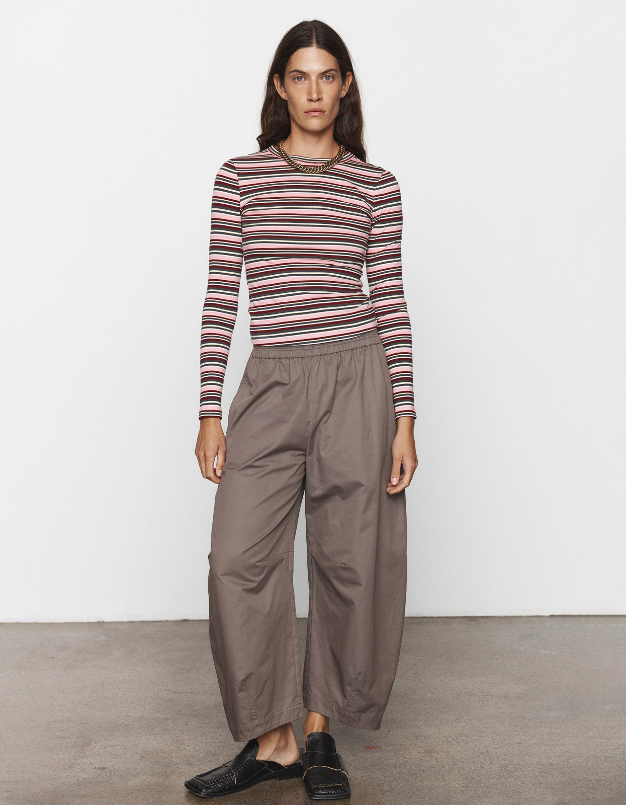 Penny Tee - Burgundy