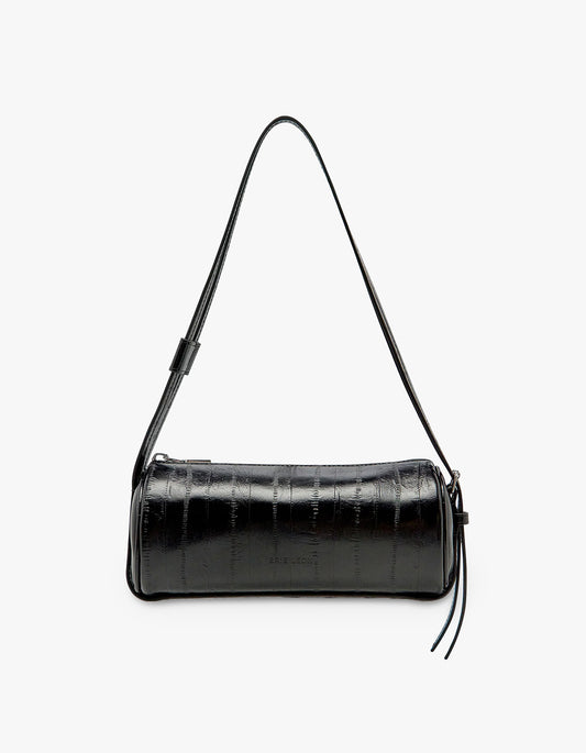 Brooke Mini Barrel Bag - Ink