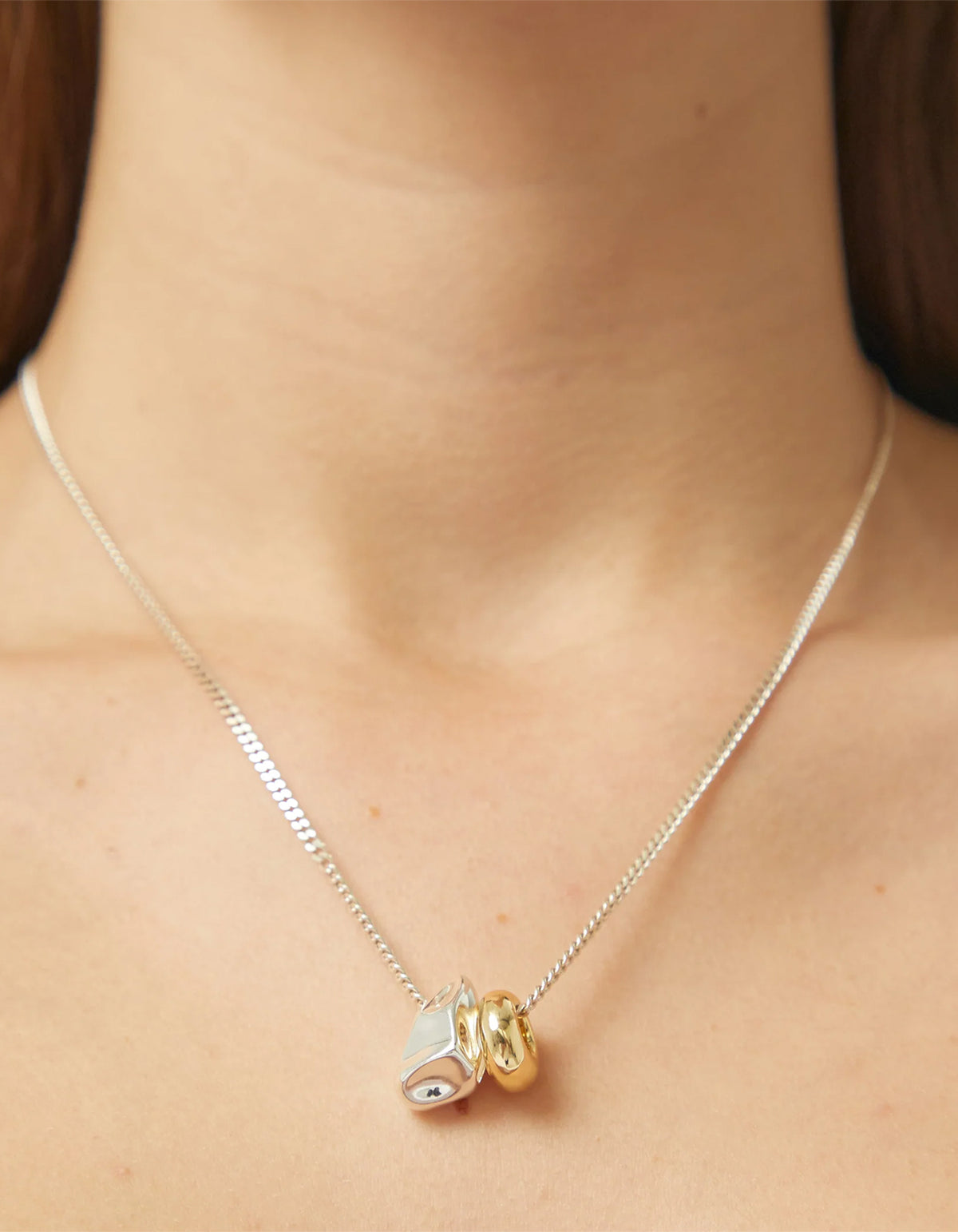 Halle Necklace - Gold/Silver