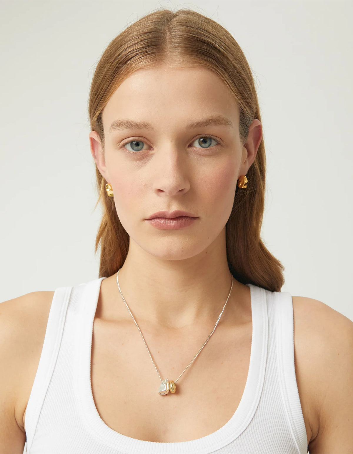 Halle Necklace - Gold/Silver