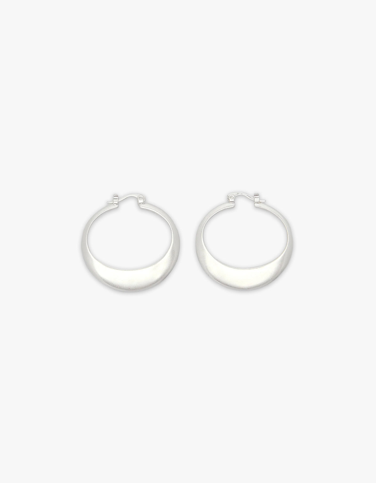 Maddox Hoops - Silver