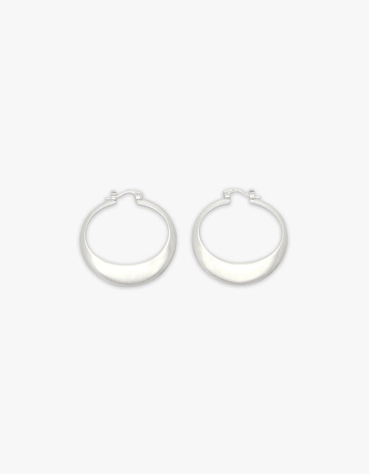 Maddox Hoops - Silver