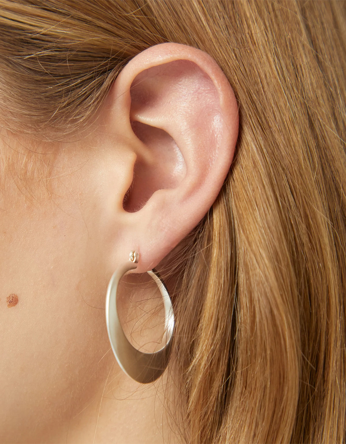 Maddox Hoops - Silver