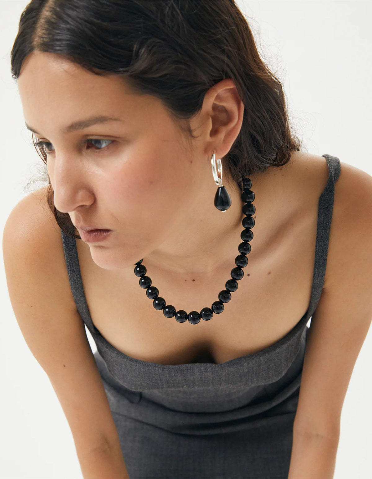Santiago Choker - Silver/Black