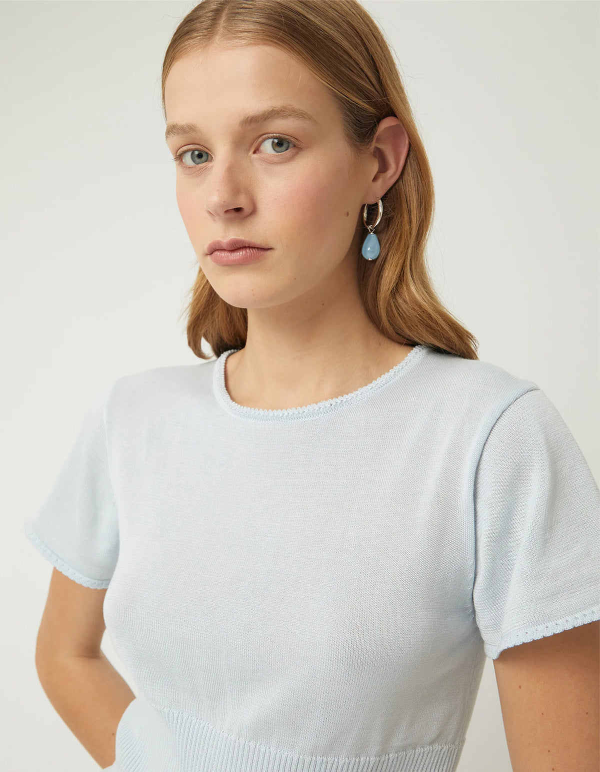 Santiago Drop Earrings - Aquamarine