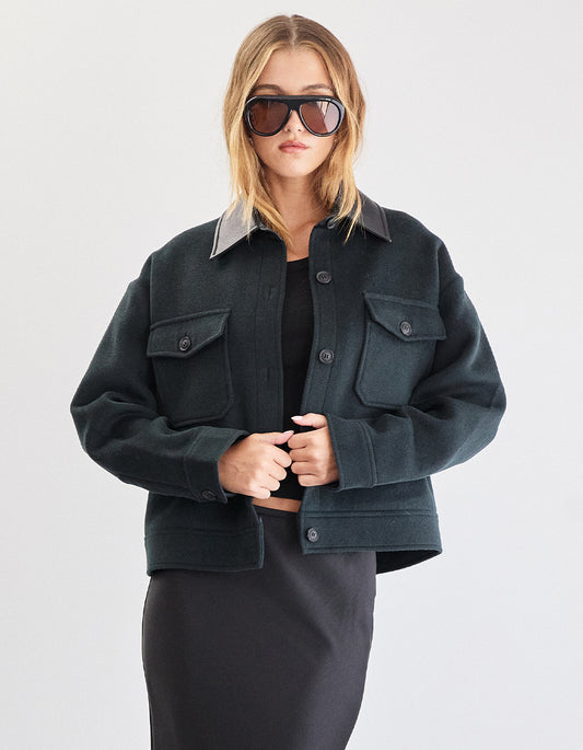 Bronte Jacket - Dark Green