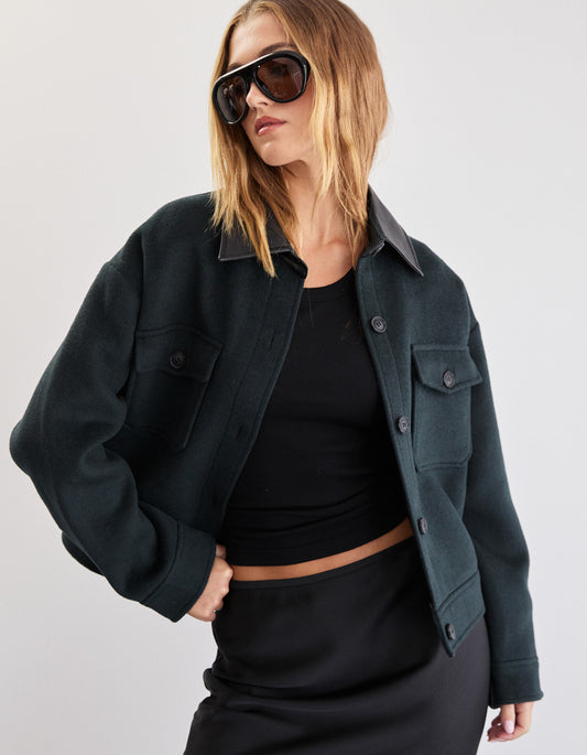 Bronte Jacket - Dark Green