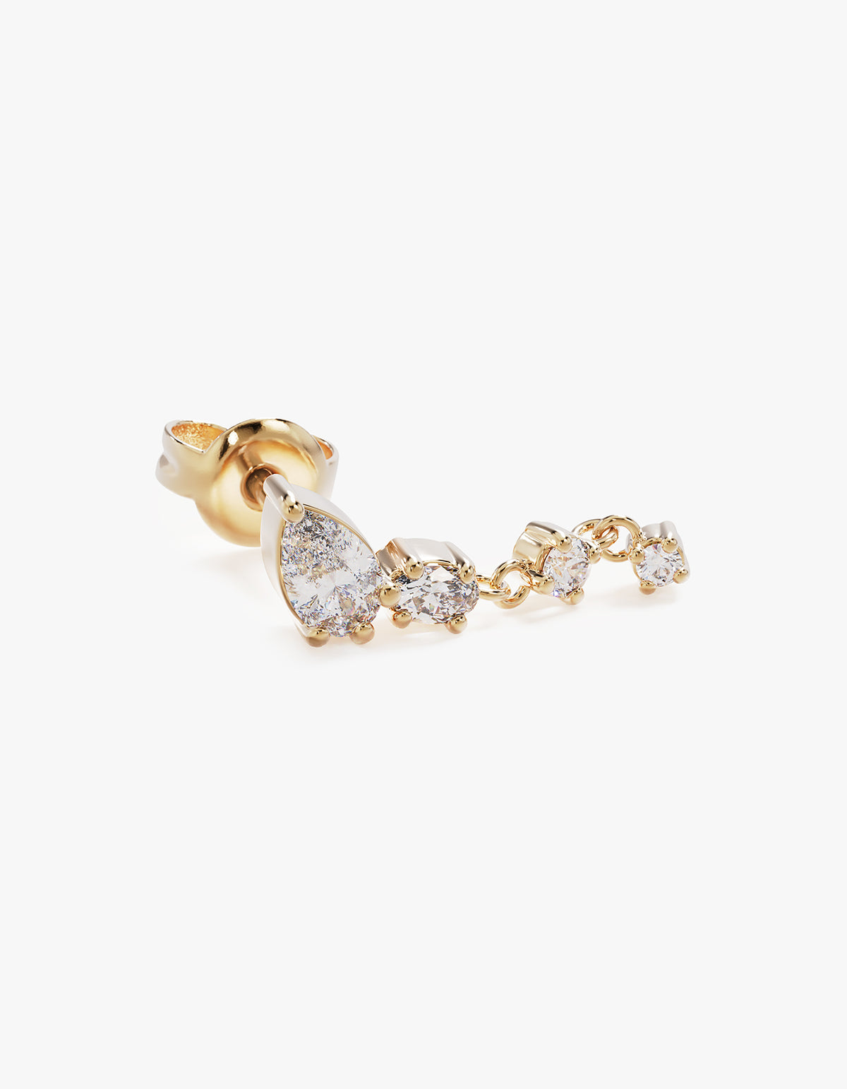 Guided By The Stars Drop Earrings - 18K Gold Vermeil