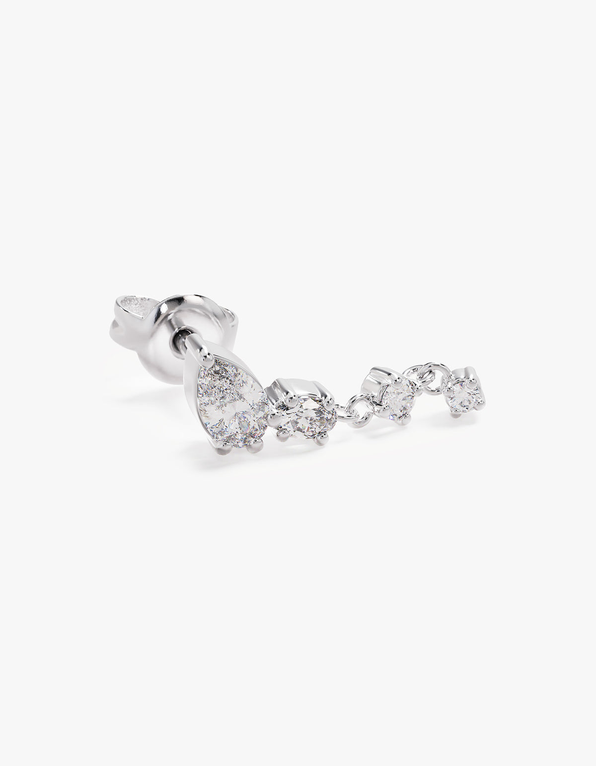 Guided By The Stars Drop Earrings - Sterling Silver