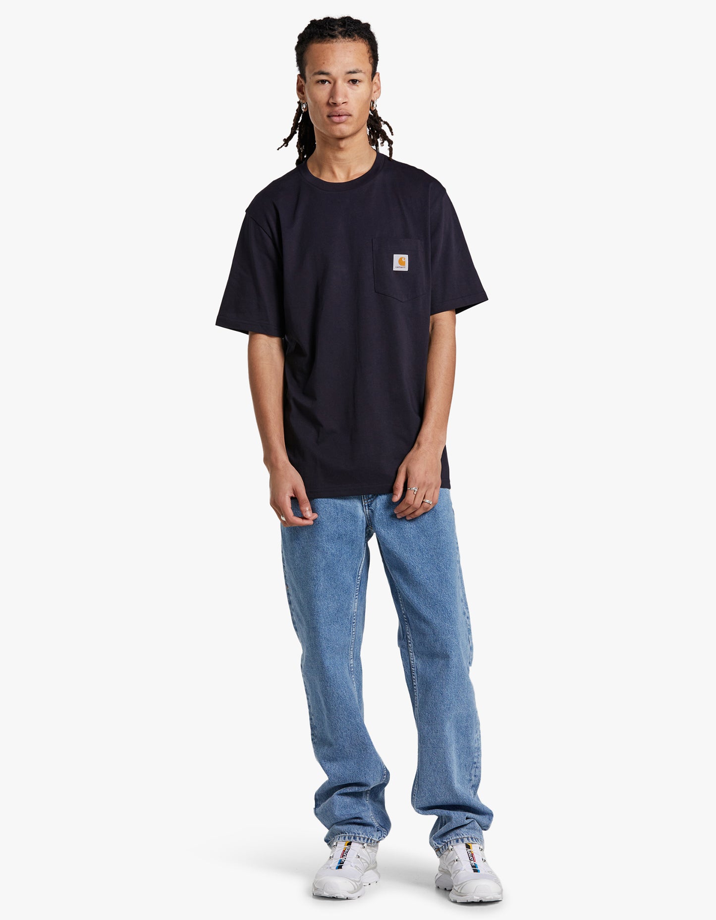 S/S Pocket T Shirt - Dark Navy