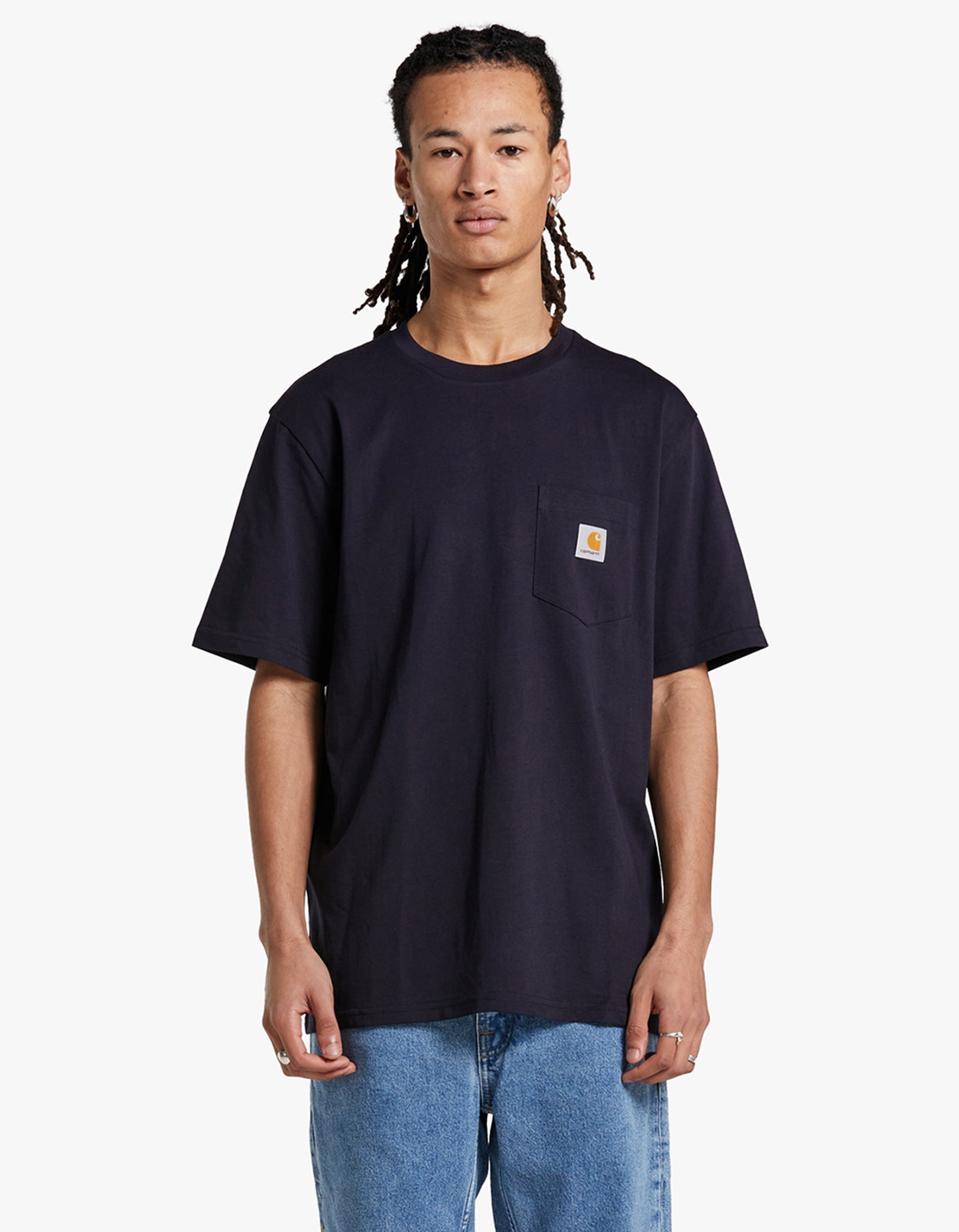 S/S Pocket T Shirt - Dark Navy